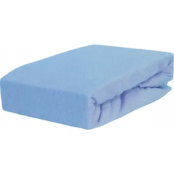 Prostěradlo Froté prostěradlo S GUMOU 90x200 MODRÉ