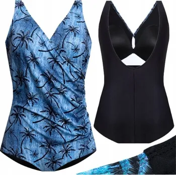 Dámské plavky Dámské Jednodílné Plavky 42 XL Zeštíhlující Monokini Kostým