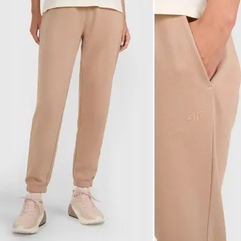 Dámské kalhoty DÁMSKÉ KALHOTY 4F TEPLÁKOVÉ JOGGERY POHODLNÉ SPORTOVNÍ PRO KAŽDODENNÍ NOŠENÍ