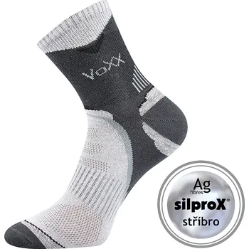 VoXX PEPÉ / Klasické ponožky - světle šedá 35-38