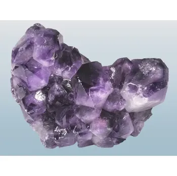 Přírodní kámen Ametystová drůza s velkými hroty, zaleštěné okraje 4,9 kg