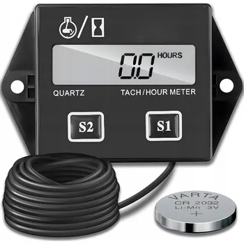 Sekačka POČÍTADLO MOTOHODIN, MĚŘIČ OTÁČEK MOTORU, MOTOCYKL, SEKAČKA, MOTOR