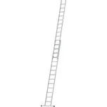 JUST hliníkový výsuvný žebřík 51, 2 x 14, délka 4,23/7,34 m