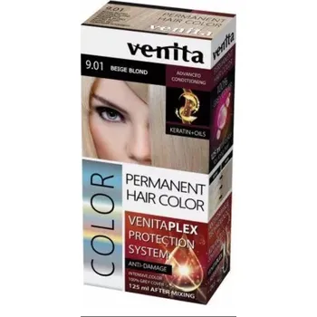 Barva na vlasy Trvalá barva na vlasy s Plex Protection System barva na vlasy se systémem ochrany barvy 9.01 Béžová Blond