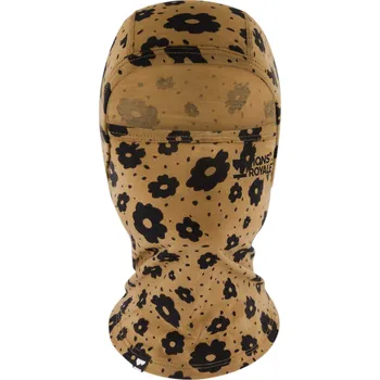 Pokrývka hlavy kukla MONS ROYALE SANTA ROSA MERINO BALACLAVA aoraki lily toffee Velikost: S/M