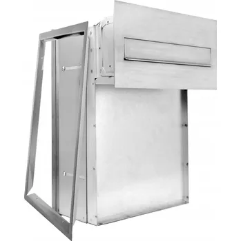 Poštovní schránka Poštovní schránka průchozí k zazdění PN620 N nerezová + kryt