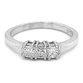 Prsten Zlatý Prsten s Diamanty 2010845