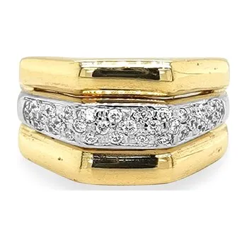 Prsten Zlatý Prsten se Zirkony 7140004