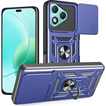 Pouzdro na mobilní telefon Kryt Honor 400 Lite Techsuit CamShield Pro modrý