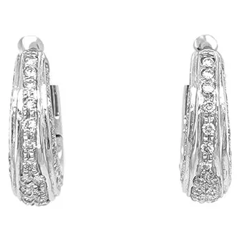 Náušnice Zlaté Náušnice s Diamanty 2020383