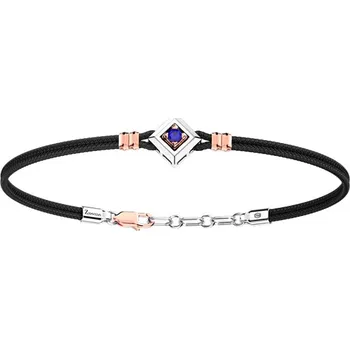 Náramek Zlatý Pánský Náramek Zancan se Safírem 6010201