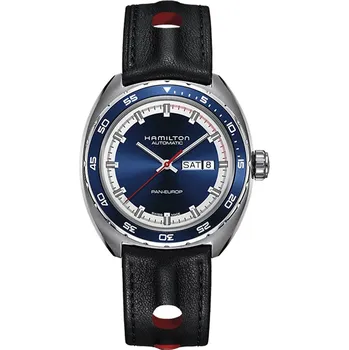 Módní doplněk Hamilton American Classic Pan Europ Day Date Automatic H35405741