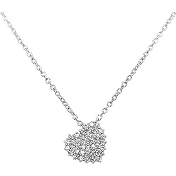 Přívěsek Zlatý Přívěsek Srdce s Diamanty 2050010