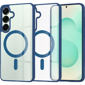 Pouzdro na mobilní telefon Kryt Samsung Galaxy S25, Techsuit - MagSafe Pro, modrý