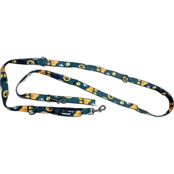 Vodítko pro psa Petlando Přepínací vodítko-zlaté tlapky