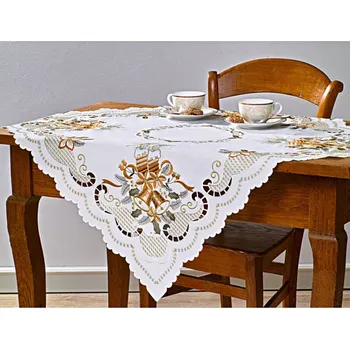 ubrus 3Pagen Středový vánoční ubrus Svíčky středový ubrus 85x85 cm 85 x 85 cm