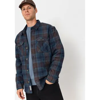 Pánská košile Royal Robbins Snowcap Lined Flannel (naval tioga pld) L, námořnická modrá