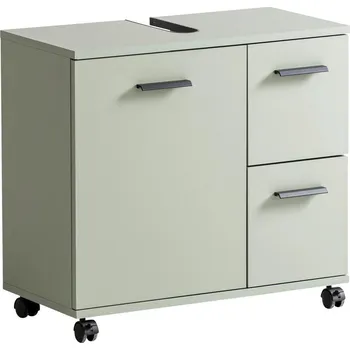 Koupelnový nábytek Stylife SKŘÍŇKA POD UMYVADLO, pastelově zelená, pastelově zelená, 65,1/60/32 cm - Koupelnové série - 000865015301