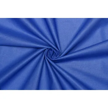 Bavlněné plátno - Královsky modrá