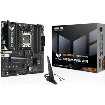 Základní deska ASUS MB Sc AM5 TUF GAMING A620AM-PLUS WIFI, 4xDDR5, 2xDP, 1xHDMI, mATX
