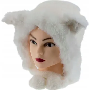 Čepice Zimní čepice Cambell bílá velikost M/L