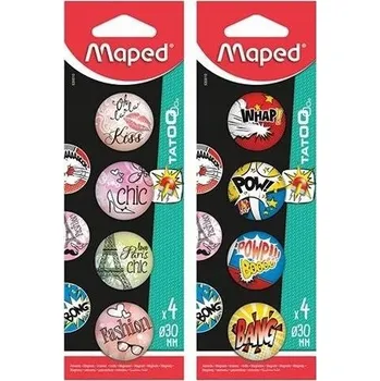 Dekorativní magnet Magnety Tetování 30mm mix MAPED
