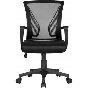 Otočná kancelářská židle Yaheetech černá