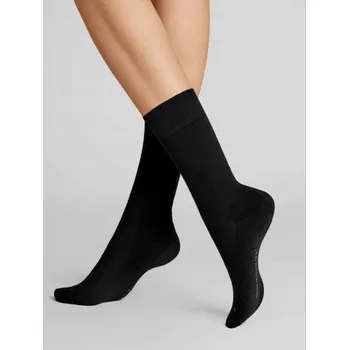 Dámské ponožky Ponožky Hudson HUDSON RELAX PLUSH černé, velikost 35-38