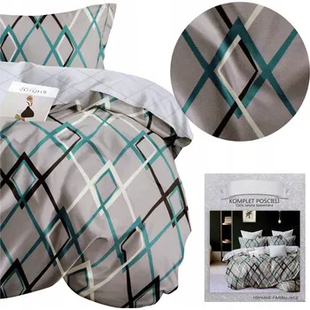 Povlečení Povlečení 200x220 3 dílné, Povlaky 70x80 Melita, Bavlněný satén