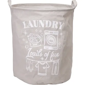 Koš na prádlo Koš na prádlo H&L 50 l šedý