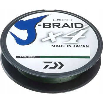 Daiwa J-BRAID X4 Šňůra 0,21 mm x 135 m