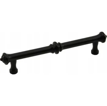 Nábytkové kování Nábytková úchytka UR082 černá matná 128mm amix