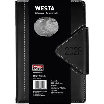 Diář Knižní diář pro podnikatele 2026 A5 Opus černý