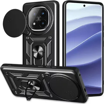 Pouzdro na mobilní telefon Kryt Xiaomi Redmi Note 14 Pro+ 5G Techsuit CamShield Pro černý