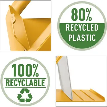 MILAN Nastavitelný stojan pod notebook Leitz COSY Ergo, teplá žlutá