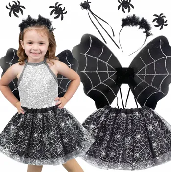 Karnevalový kostým Kostým ČARODĚJNICE PAVOUK VÍLA CONSEÉ - Univerzální velikost