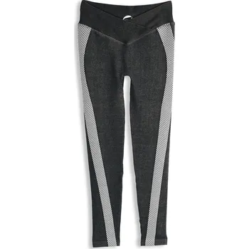 GATE Sportovní legíny s véčkovým pasem 36/38 625-1490/89