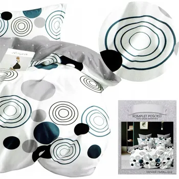 Povlečení Povlečení 200x220 Sada 3 dílů Bavlněný satén Stylové Melita