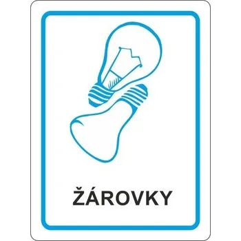 samolepka Meva Samolepka žárovky 120x160 mm