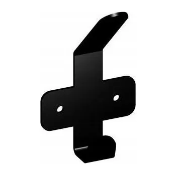 Věšák Nástěnný věšák do předsíně W20 černý Loft-1