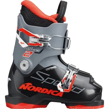 Sjezdové boty Nordica Speedmachine J 2 - black/anthracite/red 165