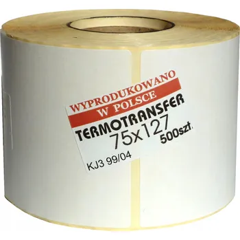 Speciální papír Termotransferové etikety 75x127 ZEBRA Citizen Sato