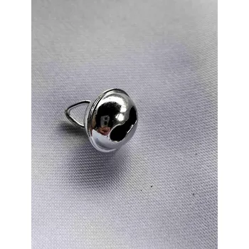 Rolničky Ø12 mm s háčkem barva stříbrná