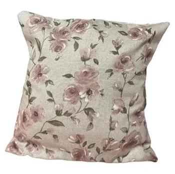 Dekorativní polštářek Bylinkový polštářek 30x30CM RŮŽE – levandule