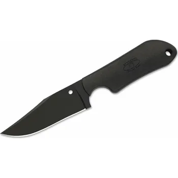 kapesní nůž Spyderco FB15PBBK Street Beat všestranný nůž 8,9 cm, celočerný, FRN, pouzdro polymer