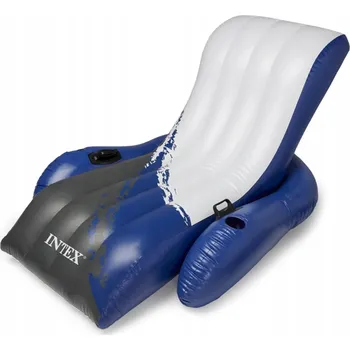 Vodní sport MATRACE LEHÁTKO DMUCHANY DO WODY INTEX FOTEL 180CM 2v1 DO BAZÉNU PLAVÁNÍ XL