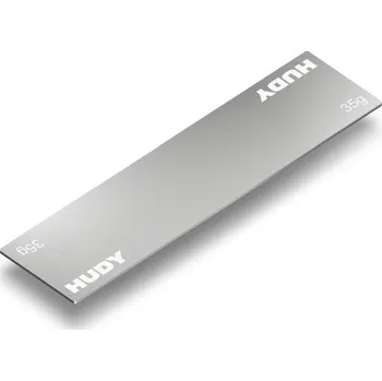 RC model auta HUDY STAINLESS STEEL BATTERY WEIGHT FOR NARROW BATTERY PACK 35G - expresní doprava