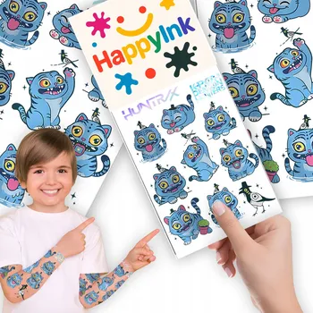 Odstranitelné tetování Smyvatelné tetování pro děti K-POP Demon Hunters Huntrix Bajka Derpy Derpi