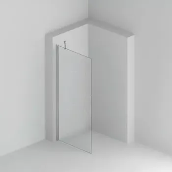 Pevná stěna ALFA 100 Chrom Grape