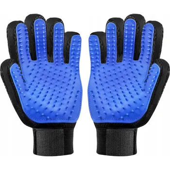 Kosmetika pro psa Rukavice na dlouhou srst, krátká srst RĘKAWICE DO CZESANIA ZWIERZĄT